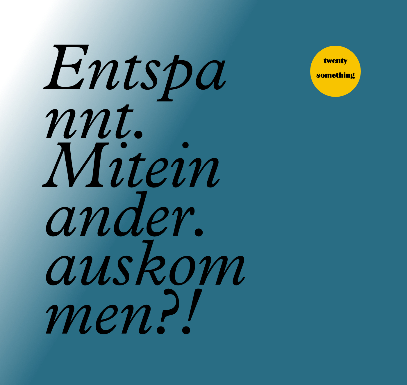 Entspannt miteinander auskommen episode artwork