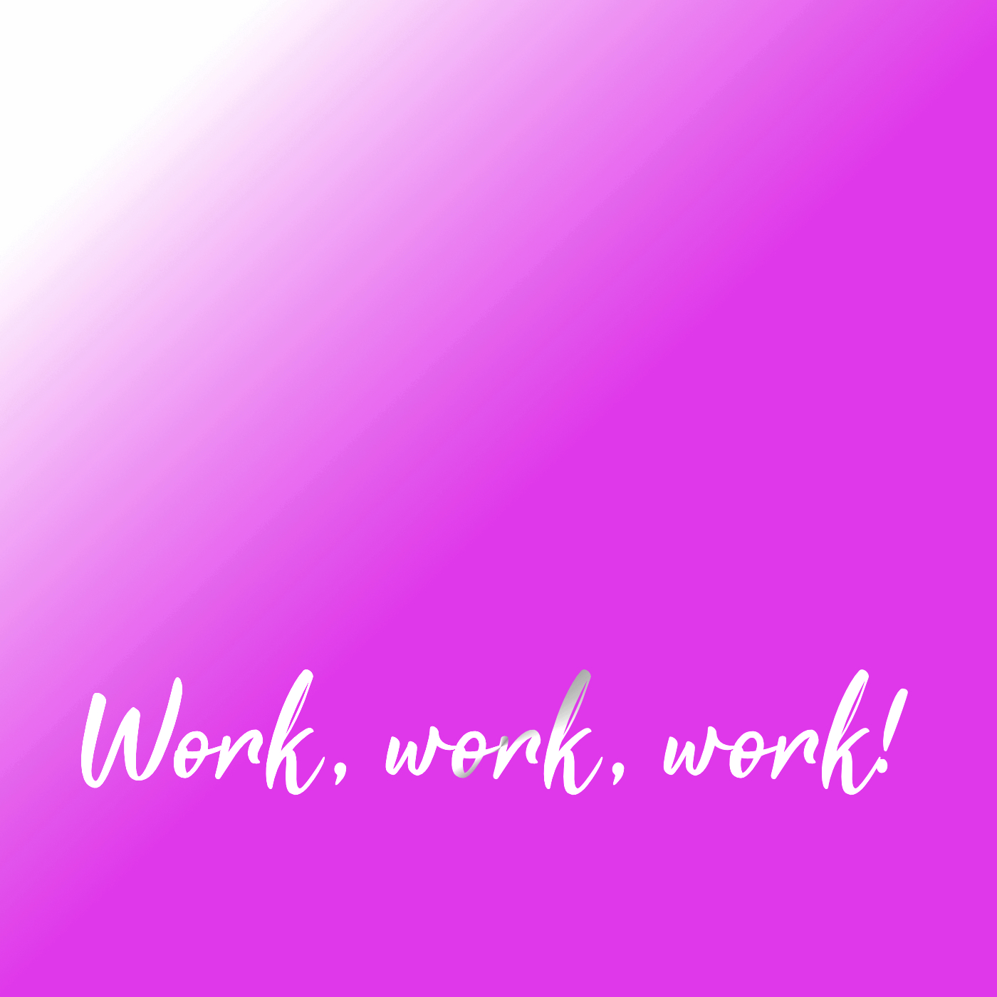 Work, work, work! episode artwork