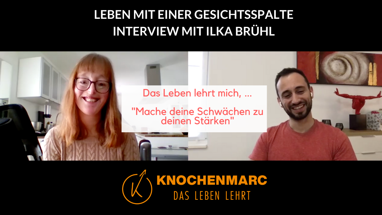 #28 Leben mit einer Gesichtsspalte - Interview mit Ilka Brühl