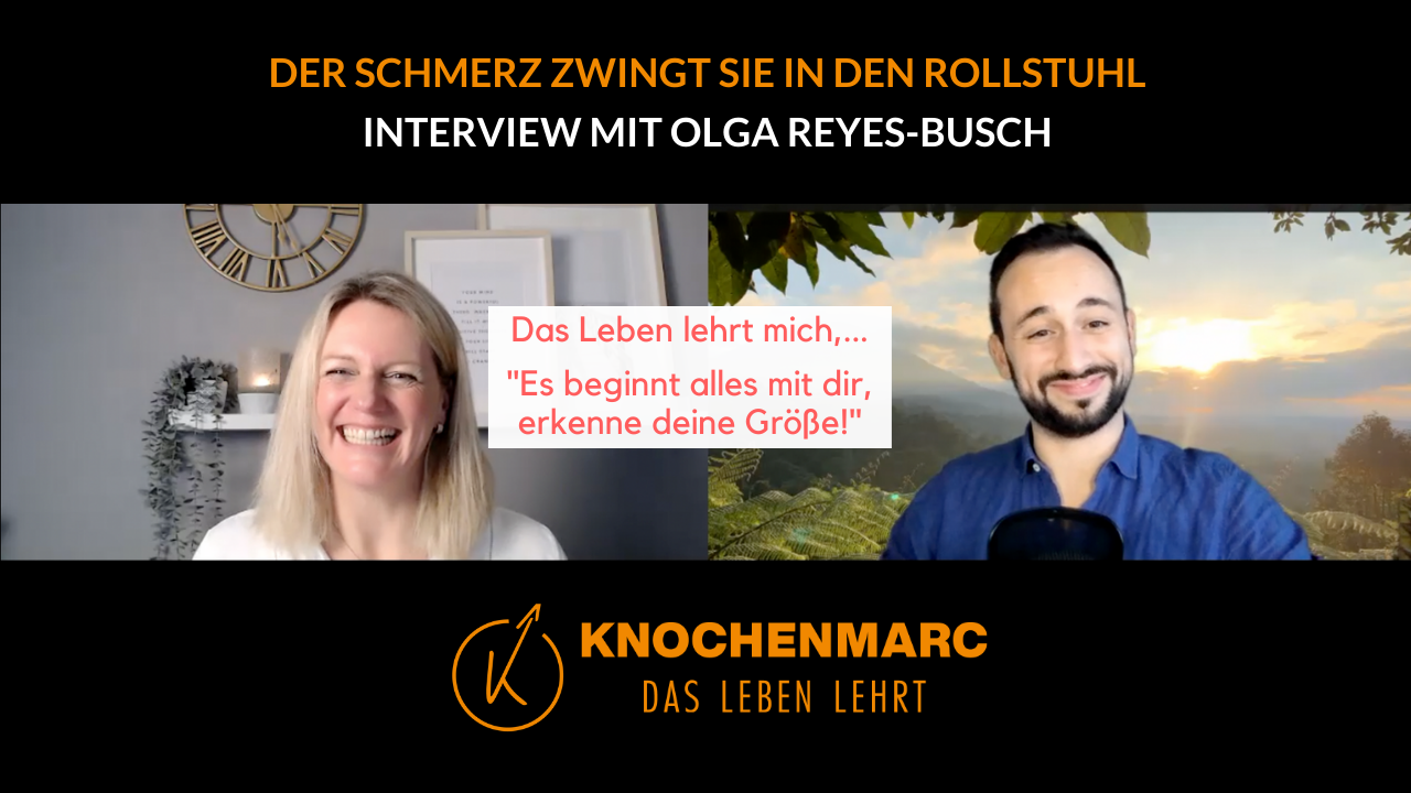 #78 Der Schmerz zwingt sie in den Rollstuhl - Interview mit Olga Reyes-Busch
