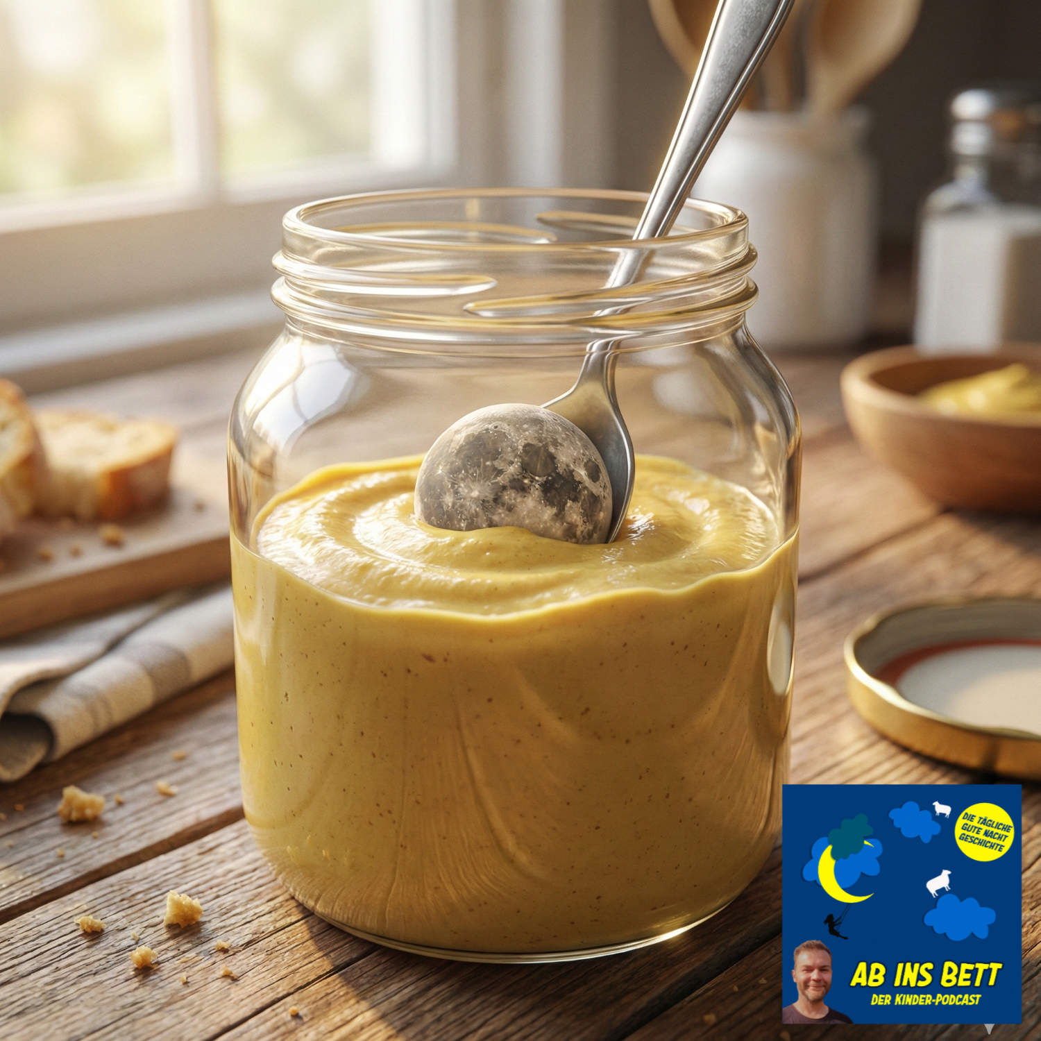 #1928 Luna und der Mond im Senfglas