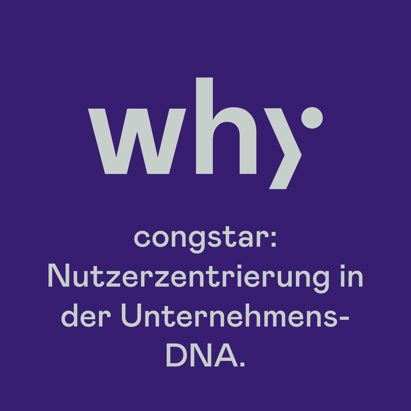 congstar: Nutzerzentrierung in der Unternehmens-DNA.