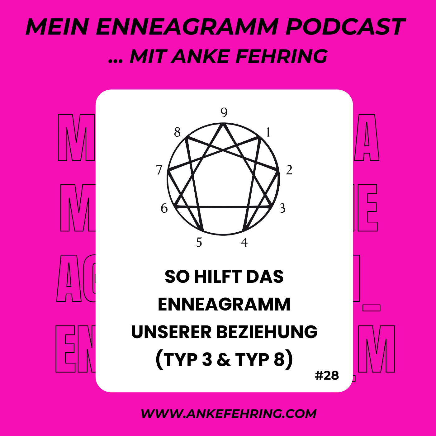 #28 So hilft das Enneagramm unserer Beziehung (Typ 3 & Typ 8)