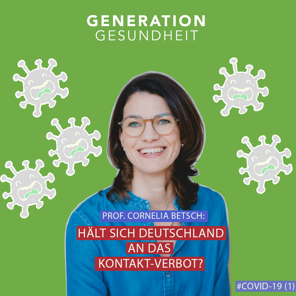 Cornelia Betsch, hält sich Deutschland an das Kontakt-Verbot? episode artwork