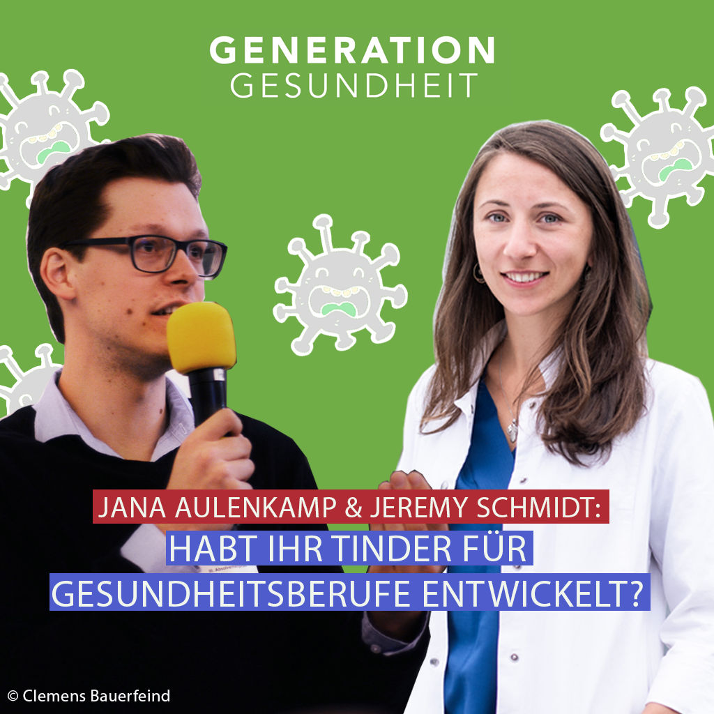 Jana Aulenkamp&Jeremy Schmidt, habt ihr Tinder für Gesundheitsberufe entwickelt? episode artwork