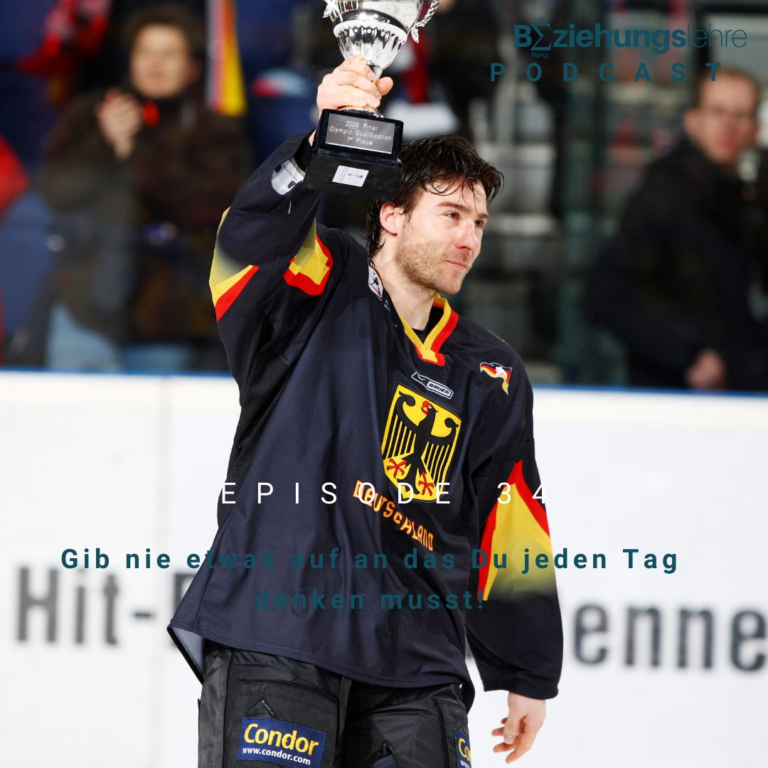 Gib nie etwas auf an das Du jeden Tag denken musst!